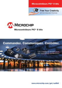 Microcontrôleurs PIC® 8 bits