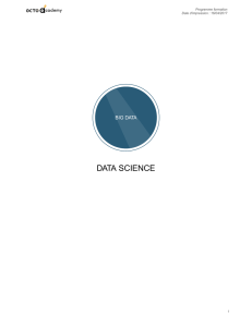 data science - OCTO Academy