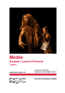 Dp Medee - Théâtre Forum Meyrin