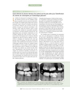 Quels éléments du dossier dentaire d`un patient sont les plus utiles
