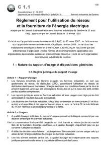 20121001_C.1.1 Reglement Fourniture d`Energie