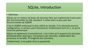 Sqlite, Introduction