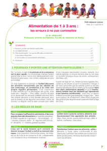 Lire le dossier de presse - Fonds Français pour l`Alimentation et la