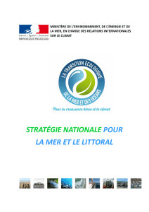 stratégie nationale pour la mer et le littoral