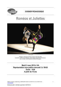Roméos et Juliettes - Théâtre La Coupole