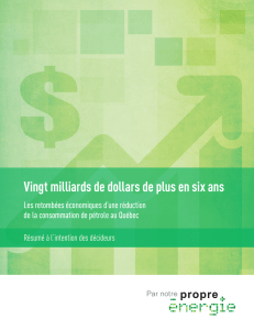 Vingt milliards de dollars de plus en six ans