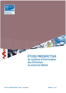 ASIP Santé Etude prospective du SI des Infirmiers en