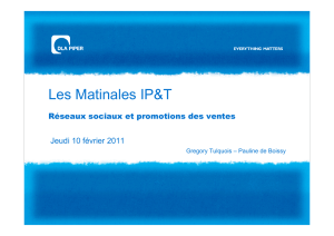 La promotion des ventes sur les réseaux sociaux
