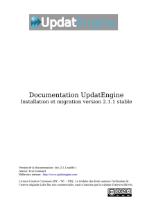 Installation-migration-updatengine-server-2.1.1-stable-1
