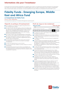 Fidelity Funds - Emerging Europe, Middle East and Africa Fund