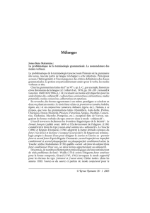 Mélanges - Tidsskrift.dk