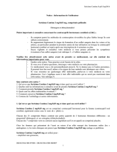 Notice : Information de l`utilisateur Serisima Continu 2 mg/0