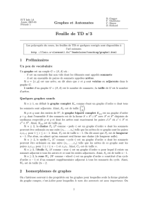 Feuille de TD n 3