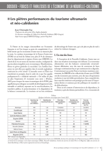 DOSSIER – FORCES ET FAIBLESSES DE L`ÉCONOMIE DE LA