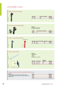 Combinés SIDERMAT - Accessoires
