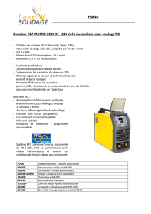 Onduleur CEA MATRIX 2200 HF - 230 Volts monophasé pour