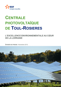 Centrale photovoltaïque de Toul-Rosières