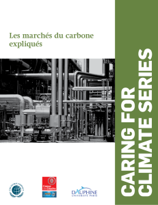 Les marchés du carbone expliqués