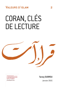 CoRan, CLéS DE LECTuRE