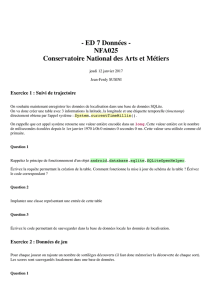- ED 7 Données - NFA025 Conservatoire National des Arts et Métiers