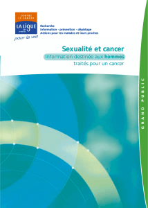 Sexualité et cancer (hommes)
