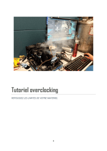 Tutoriel overclocking