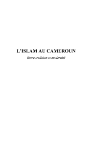 L`ISLAM AU CAMEROUN