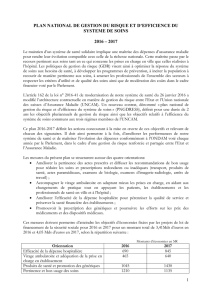 Les travaux du groupe administratif réuni par le CAS ont mis en