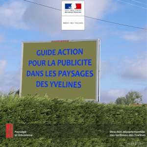 Guide action pour la publicité dans les paysages des Yvelines