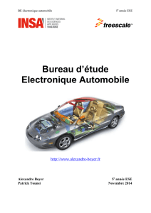 Bureau d`Etudes Electronique Automobile