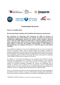 Communiqué!de!presse! - L`Université Paris Descartes