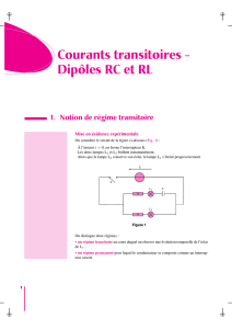 Courants transitoires - Dipôles RC et RL