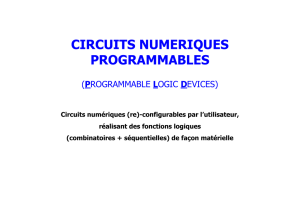 circuits numeriques programmables