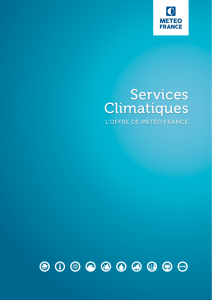 Services Climatiques - Météo