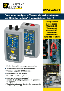 SIMPLE LOGGER® II