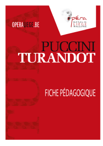 Turandot - Opéra Royal de Wallonie