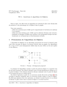 TD 4 - Assertions et algorithme de Dijkstra 1