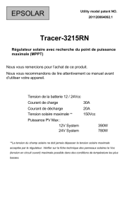 EPSOLAR Tracer-3215RN