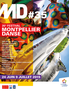 Programme - Montpellier Danse