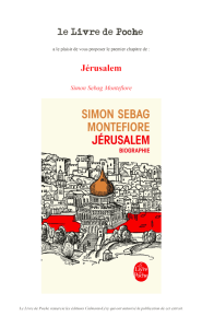 Jérusalem - Le Livre de Poche