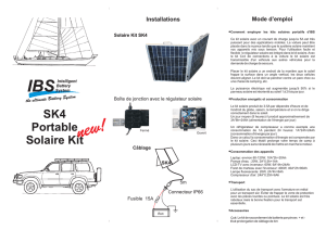 SK4 Portable Solaire Kit - IBS-tech