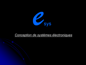 Conception de systèmes électroniques