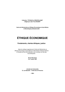éthique économique