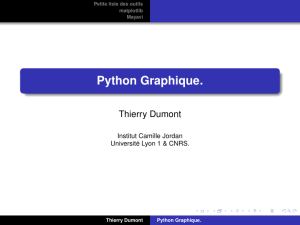Python Graphique.