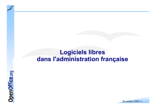 Logiciels libres dans l`administration française