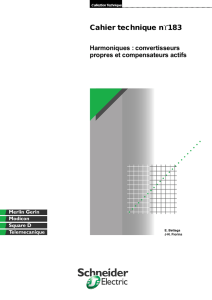 Harmoniques : convertisseurs propres et