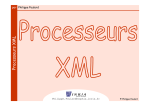 Processeurs XML
