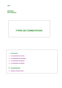 types de commutation