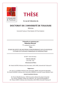 THµSE - Accueil thèses - Université Paul Sabatier