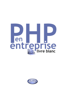 Livre blanc : PHP en entreprise